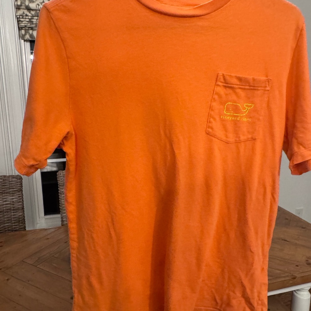 Vineyard Vines Boys Orange Tee